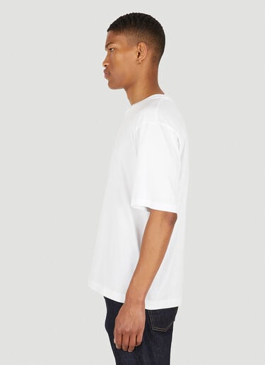 Logo Plaque T-Shirt Dolce & Gabbana Logo Plaque T-Shirt White dol0148009