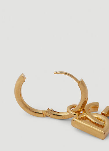 徽标铭牌耳环 Dolce & Gabbana 徽标铭牌耳环 金 dol0149027