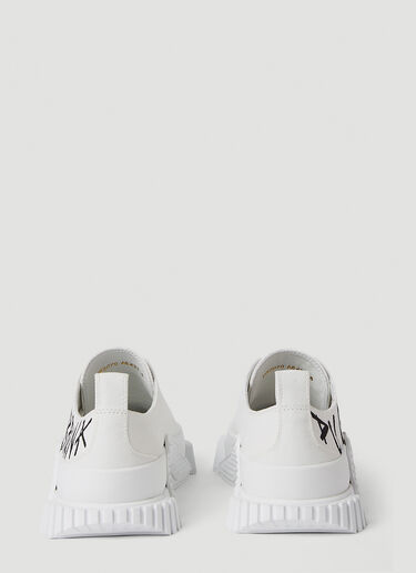 Logo Print NS1 Sneakers Dolce & Gabbana Logo Print NS1 Sneakers White dol0150013