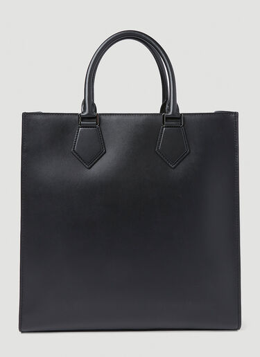徽标压纹托特包 Dolce & Gabbana 徽标压纹托特包 黑色 dol0151004
