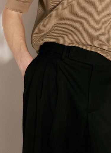 ウールテーラードパンツ Dolce & Gabbana ウールテーラードパンツ ブラック dol0156009