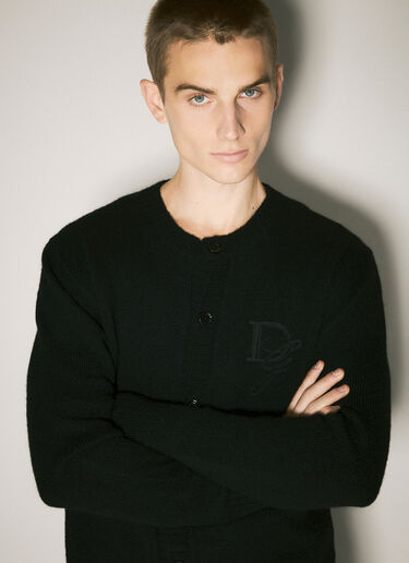 Dolce & Gabbana Logo Patch Cardigan Black dol0158006