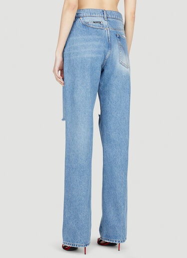 Distressed Jeans Dolce & Gabbana Distressed Jeans Blue dol0251002
