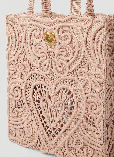 刺繍ショッパーバッグ Dolce & Gabbana 刺繍ショッパーバッグ ピンク dol0251031