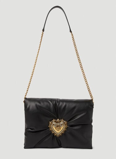 Embellished Plaque Clutch Bag Dolce & Gabbana Embellished Plaque Clutch Bag Black dol0251037
