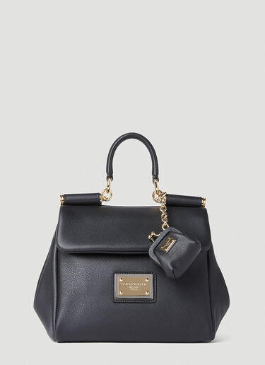 Dolce & Gabbana Sicily 小号手提包 黑色 dol0251045