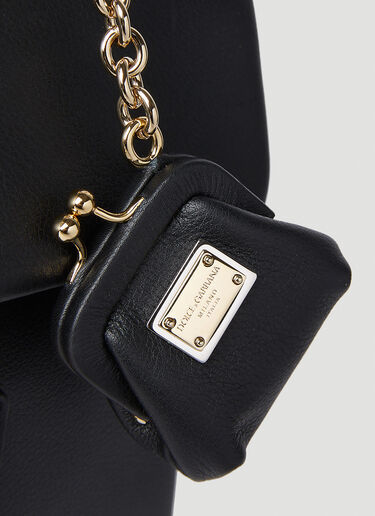 Dolce & Gabbana Sicily 小号手提包 黑色 dol0251045