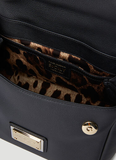 Dolce & Gabbana Sicily 小号手提包 黑色 dol0251045