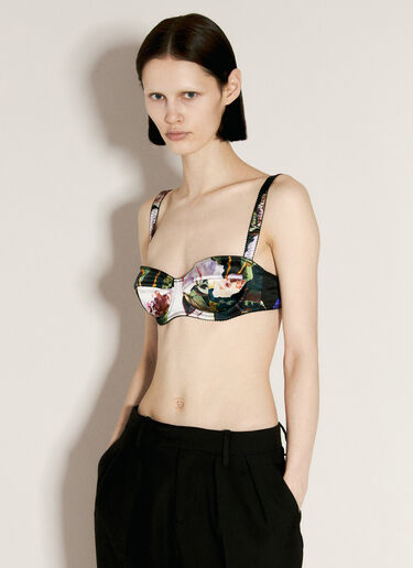 サテンバルコネットブラ Dolce & Gabbana サテンバルコネットブラ ブラック dol0255001