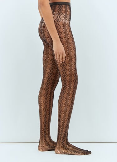 Dolce & Gabbana Mesh Tights Black dol0258008