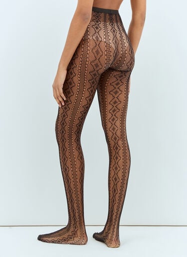 Dolce & Gabbana Mesh Tights Black dol0258008