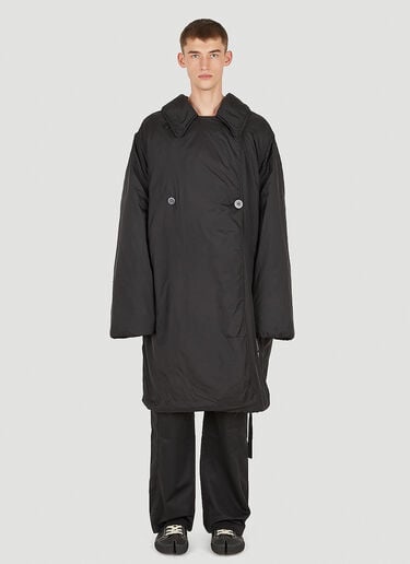 Rick Owens DRKSHDW 카포토 임보티토 코트 블랙 drk0150005