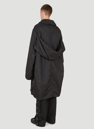 Rick Owens DRKSHDW 카포토 임보티토 코트 블랙 drk0150005