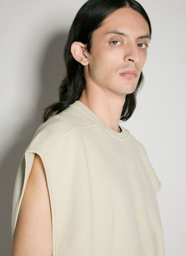 Rick Owens DRKSHDW 타틀린 맨투맨 베스트  베이지 drk0156010