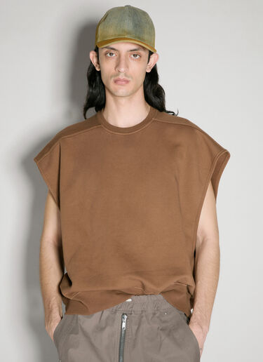 Rick Owens DRKSHDW 데님 베이스볼 캡 그린 drk0156025