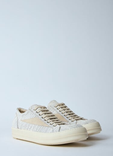 Rick Owens DRKSHDW 涂层复古运动鞋 白色 drk0160020