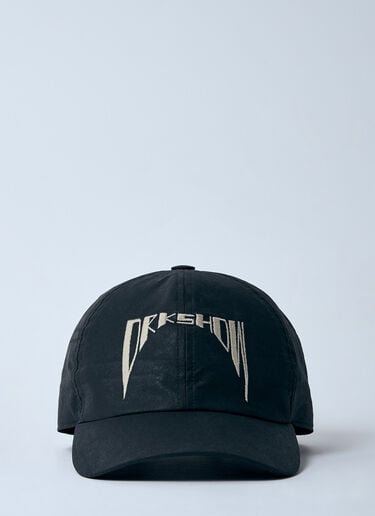 Logo Motif Baseball Cap Rick Owens DRKSHDW Logo Motif Baseball Cap Black drk0160027