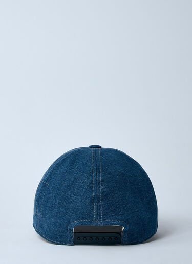 Logo Motif Baseball Cap Rick Owens DRKSHDW Logo Motif Baseball Cap Blue drk0160028