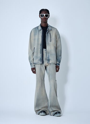 Rick Owens DRKSHDW Bolan Bootcut Jeans White drk0162003