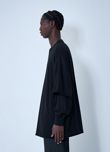 Rick Owens DRKSHDW Tommy Hustler Sweat T-Shirt Black drk0162009