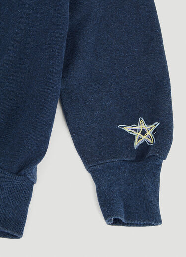 Embroidered Vintage Sweatshirt DRx FARMAxY FOR LN-CC Embroidered Vintage Sweatshirt Blue drx0346019