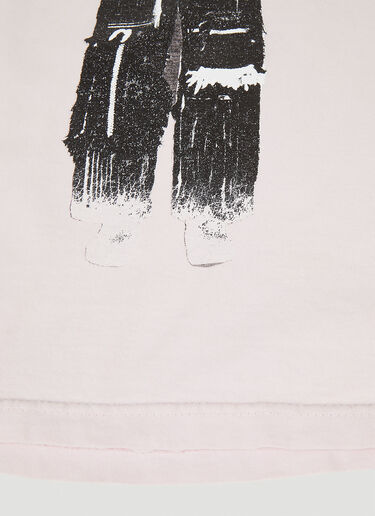 グラフィックプリントTシャツ DRx FARMAxY FOR LN-CC グラフィックプリントTシャツ ピンク drx0349004