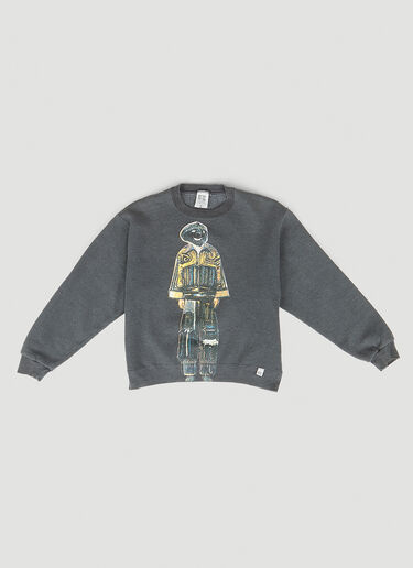 Graphic Print Sweatshirt DRx FARMAxY FOR LN-CC Graphic Print Sweatshirt Grey drx0349012