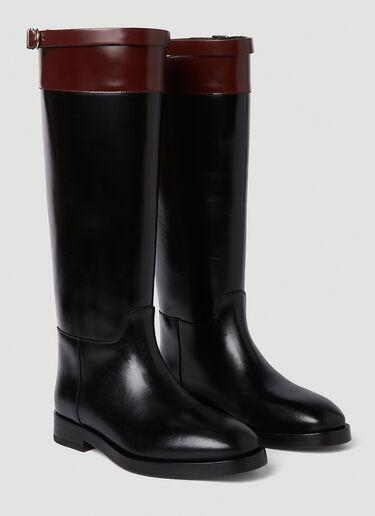 Durazzi Milano Leather Boots Black drz0250019