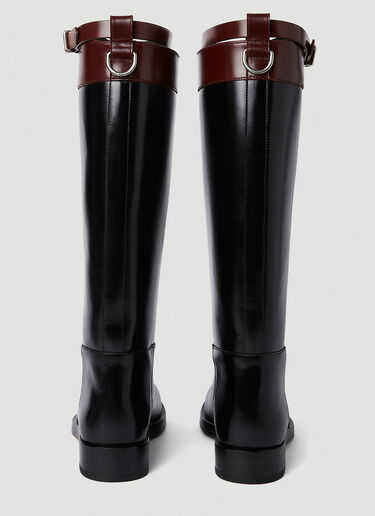 Leather Boots Durazzi Milano Leather Boots Black drz0250019