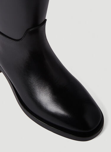 Durazzi Milano Leather Boots Black drz0250019