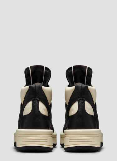 Rick Owens DRKSHDW X Converse TURBOWPN High Top Sneakers Black dsc0350003