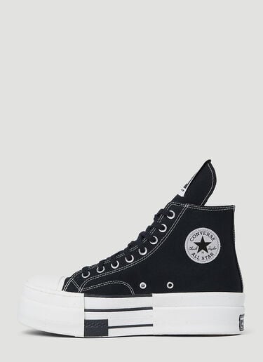 Chunky Sole High Top Sneakers Rick Owens DRKSHDW x Converse Chunky Sole High Top Sneakers Black dsc0354002