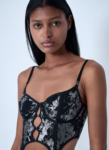 Fishnet Bustier Bra SAVAGE X DIESEL Fishnet Bustier Bra Black dsf0258010