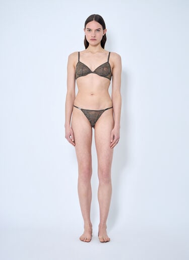 SAVAGE X DIESEL Camo Lace Thong Brown dsf0258023