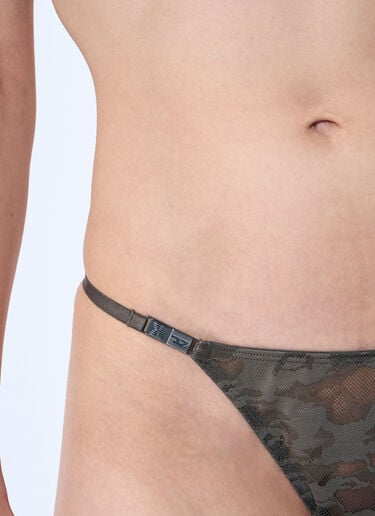 SAVAGE X DIESEL Camo Lace Thong Brown dsf0258023