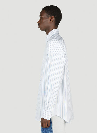 S-Doubly Striped Shirt Diesel S-Doubly Striped Shirt White dsl0152010