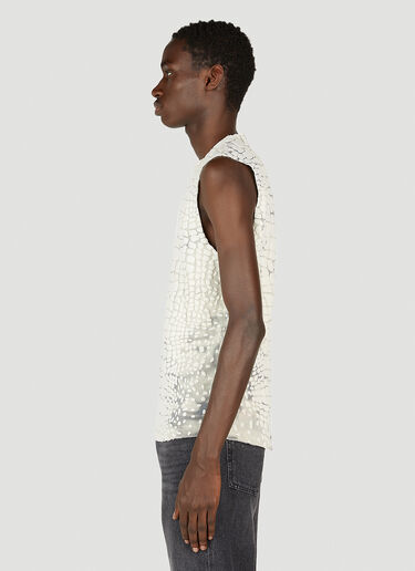 Embossed Tank Top Diesel Embossed Tank Top White dsl0152027