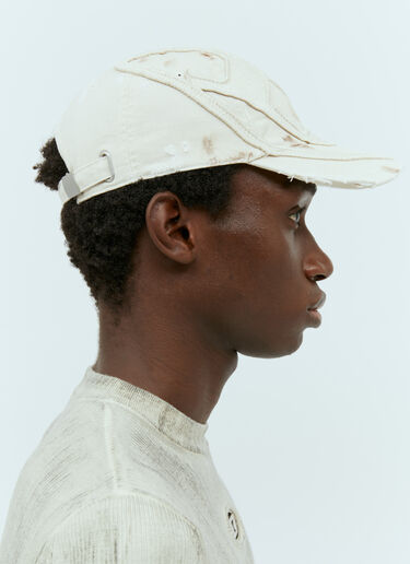 C-Obi-Destr Baseball Cap Diesel C-Obi-Destr Baseball Cap White dsl0154006