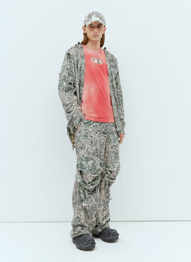Diesel P-Hokney 트랙 팬츠 그레이 dsl0156001