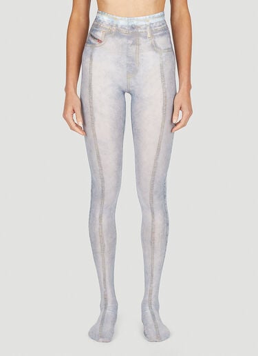 P-Koll-G2 Denim Look Tights Diesel P-Koll-G2 Denim Look Tights Blue dsl0251005