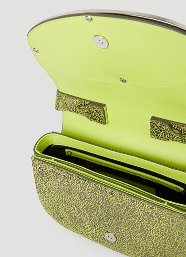 Diesel 1DR Cracked Shoulder Bag Green dsl0251028