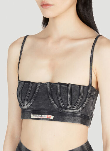 Bulky Bra Diesel Bulky Bra Black dsl0253028