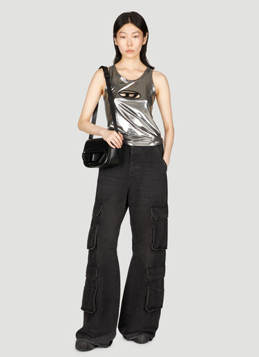 T-リニス タンクトップ Diesel T-リニス タンクトップ シルバー dsl0255011