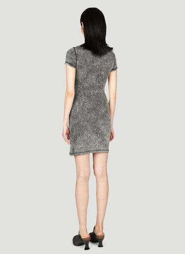 D-クレスペ ミニドレス Diesel D-クレスペ ミニドレス グレー dsl0255014