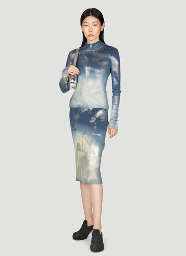 M-Ilan Midi Skirt Diesel M-Ilan Midi Skirt Blue dsl0255017
