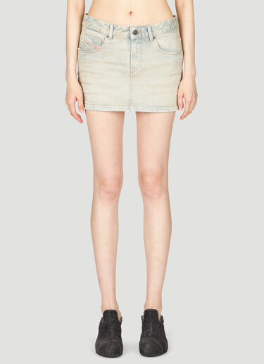 De-Ron Denim Mini Skirt Diesel De-Ron Denim Mini Skirt Blue dsl0255021