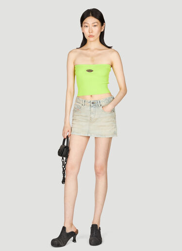 De-Ron Denim Mini Skirt Diesel De-Ron Denim Mini Skirt Blue dsl0255021