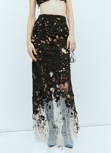 O-Leena Maxi Skirt Diesel O-Leena Maxi Skirt Black dsl0256038
