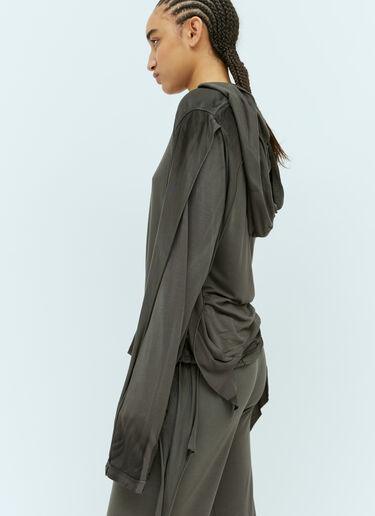 T-Ago 후드티셔츠 Diesel T-Ago 후드티셔츠 그레이 dsl0257014