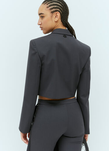 G-Milla-P1 Tailored Crop Blazer Diesel G-Milla-P1 Tailored Crop Blazer Grey dsl0257020